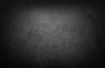 Grey textured dark concrete wall background