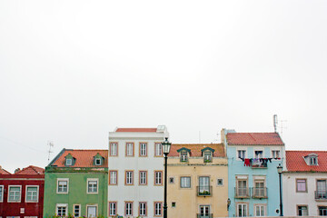 Colourful Houses - Lisbon, Portugal - 2011