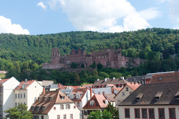 Fototapeta premium Heidelberg in Germany. View of the city. 