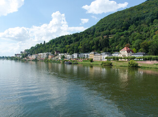 Fototapeta na wymiar Heidelberg in Germany. View of the city. 