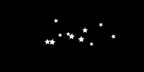 Star confetti. 