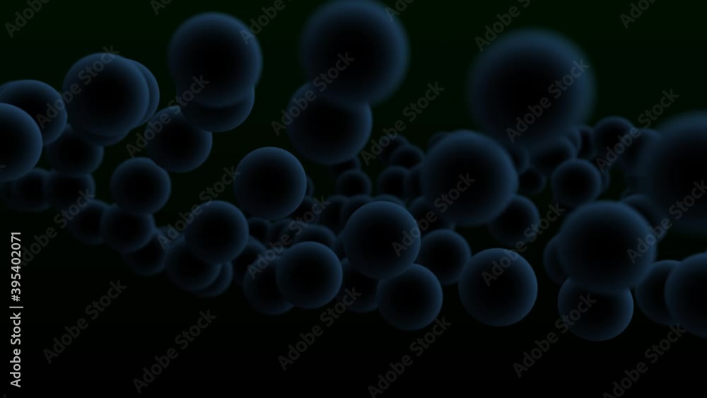 Aufkleber balls grid mesh mask blobs molecules grey matter