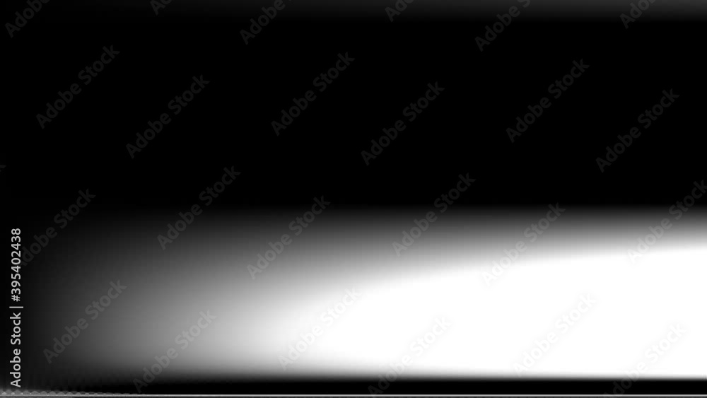 Poster beam of light like warped tracking horizontal blanking interval offset mask