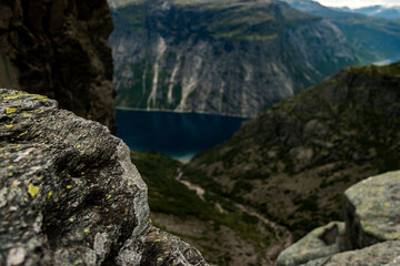 Hike to Trolltunga, Odda, Sørfjord Norwegen, Scandinavia, 14km hike