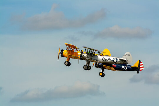 Boeing Stearman 26 training aircraft