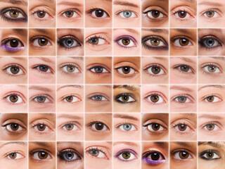Digitally created still life concepts of Big Brother Eyes always watching you