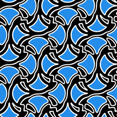 Full seamless vintage shapes pattern texture vector for decoration. Ornamental design for textile fabric print and wallpaper. For fashion and home design.