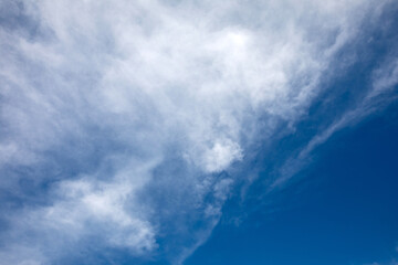 Obraz premium The vast blue sky and clouds sky
