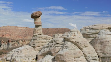 Wahweap Hoodoos rock formations