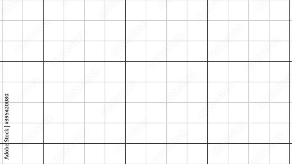Poster moving four segment grid graph paper lines quarters