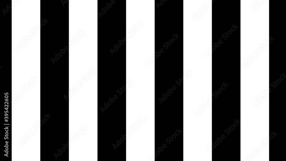 Poster moving equal size bars columns mask