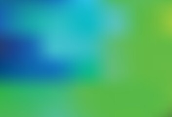 Light Blue, Green vector blurred pattern.