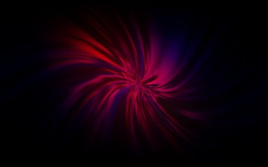 Dark Pink, Red vector blurred background.