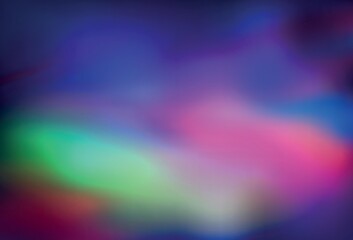 Fototapeta premium Light Multicolor vector glossy abstract background.
