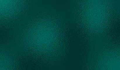 Poster Emerald metallic effect. Turquoise texture foil. Background with glitterer metal effect. Blue green surface. Abstract backdrop glitter metal plate. Metallic texture foil for design prints. Vector © Omeris