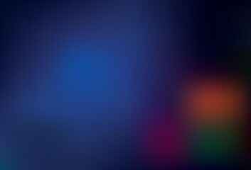 Dark Blue, Red vector blurred template.