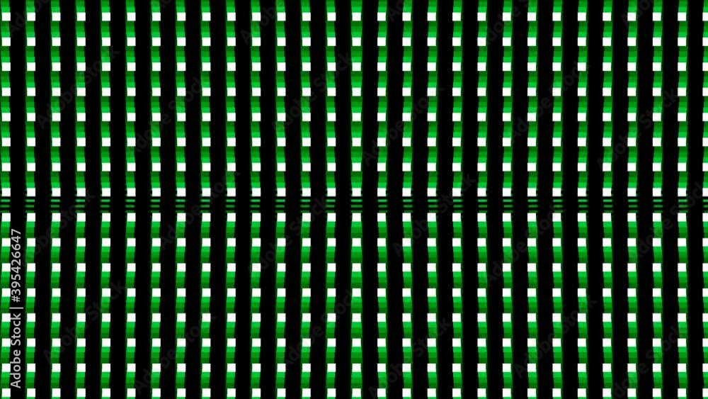 Aufkleber pulsing array of squares grid colors