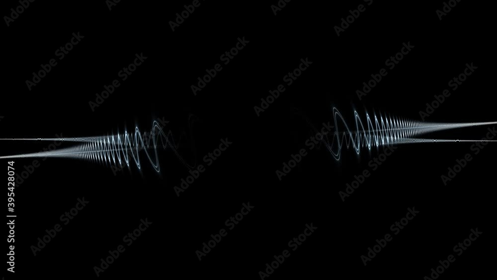 Poster audio bursting random instant sudden thrusting sound massive pulse
