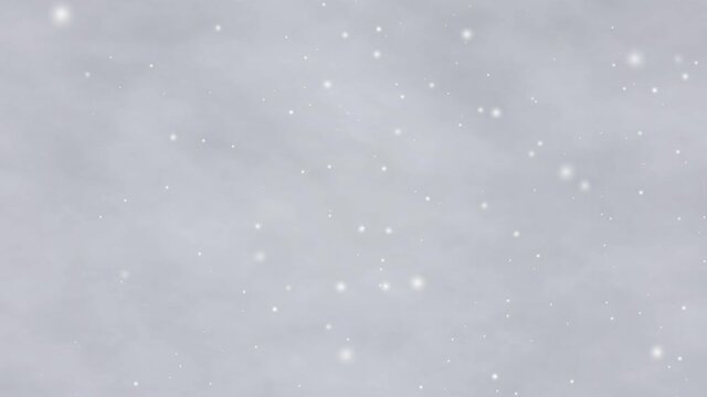 吹雪　ホワイトアウト ループ　CG動画