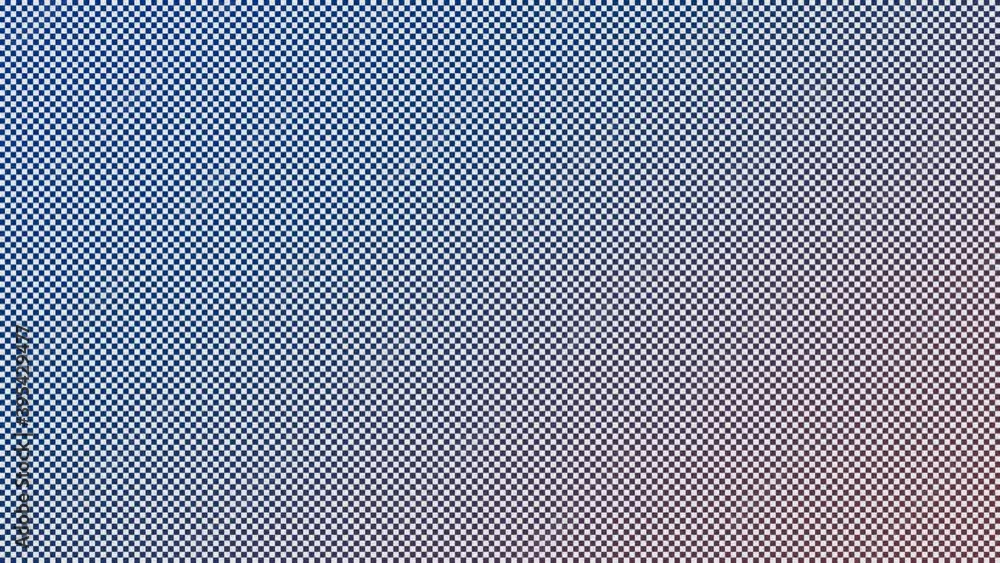 Poster retracting grid mesh checks move away then suddenly towards