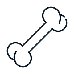health medical part organ human bone line icon