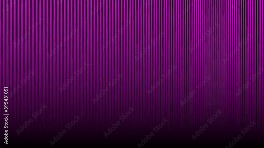 Poster columns of color filling frame in waves transition