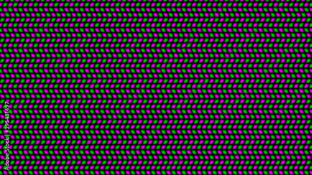 Poster simple rows of moving parallelograms rhomboids