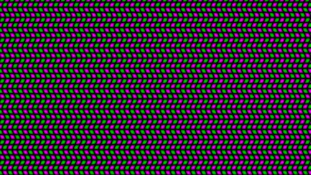 Simple Rows of Moving Parallelograms Rhomboids