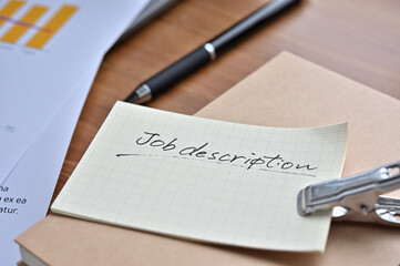 A stack of notes with the words 