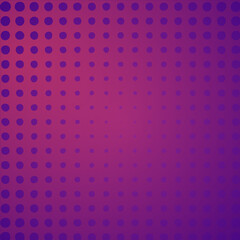 Halftone texture design concept on purple background