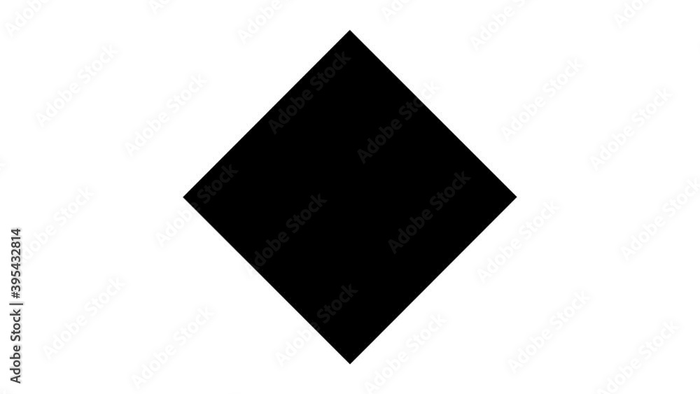 Poster square expanding to four squares mask loop