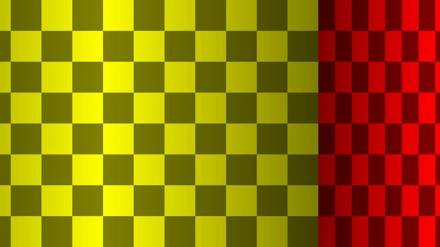 Different Sides of a Cube Shaded Checkerboard Chequerboard Panels