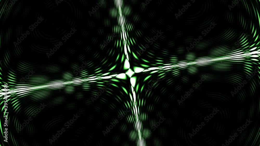 Aufkleber rotating oscillating dark fantasy tech lines central machine