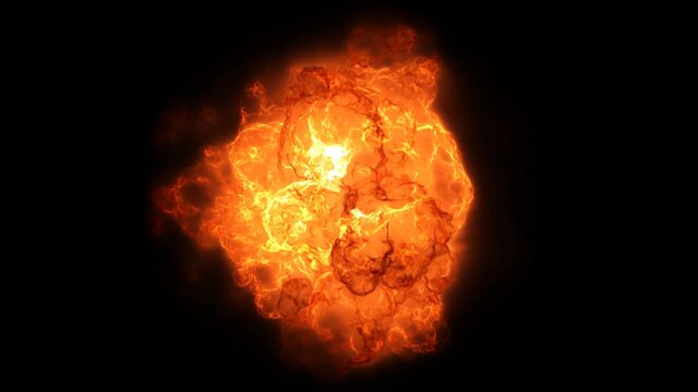 Exploding Burst Explosion Fireball Backdraft Animation