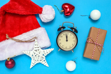 New Year's and Christmas theme