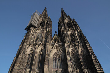 Panoramic view of Cologne Cathedral