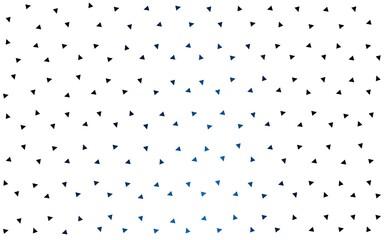 DARK BLUE vector  triangle mosaic texture.