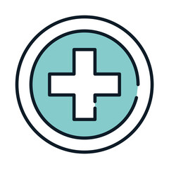 health medical cross service line and fill