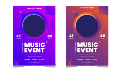 Elegant Musical Event Flyer Template