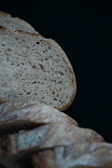 Homemade paradise sourdough whole bread.