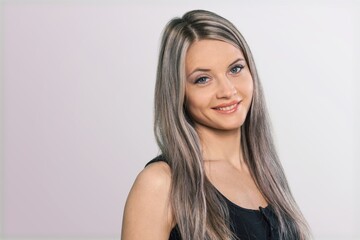 Naklejka premium Hair.