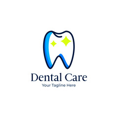 Medical Dental Logo Design Vector, Dental health Clinic Concept Logo Template isolated on white background. Vector EPS 10