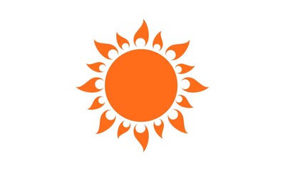 Sun illustration vector design