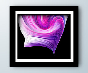modern vibrant fluid gradient background with curve shapes design