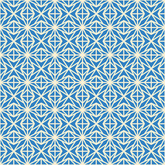 Fototapeta premium Art deco seamless pattern background.