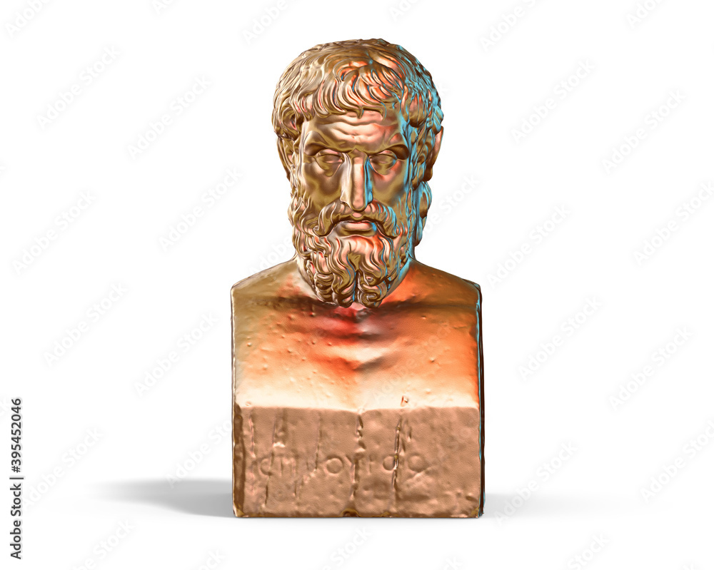 Fototapete a collection of sculptures made in neon style on a black background for your design ideas. 3d render