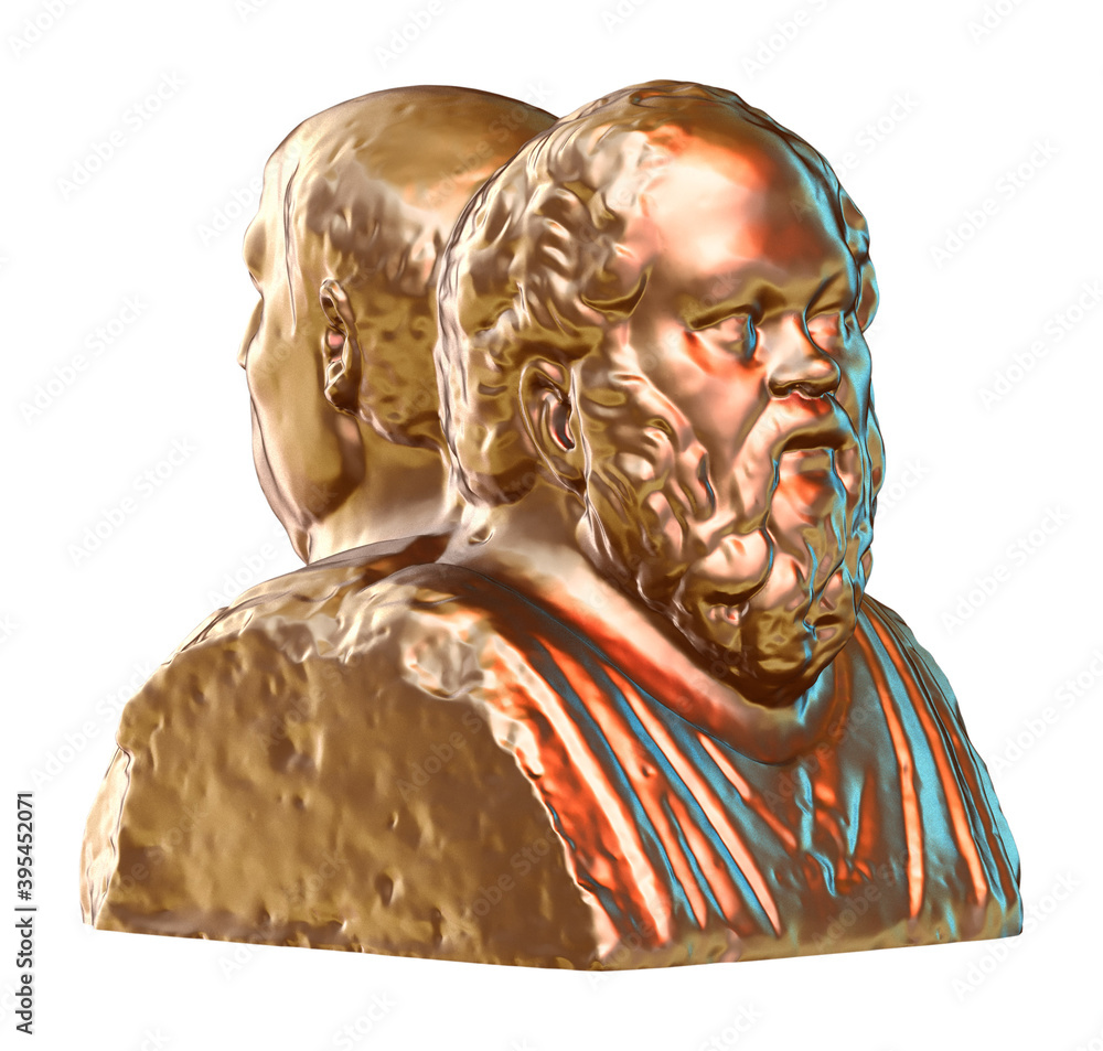 Fototapete a collection of sculptures made in neon style on a black background for your design ideas. 3d render