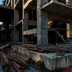 old abandoned factory