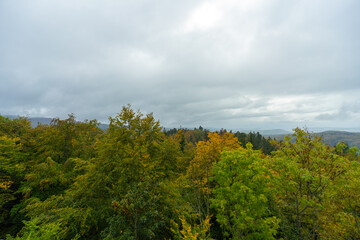 Herbstliche Landschaft im Schwarzwald
