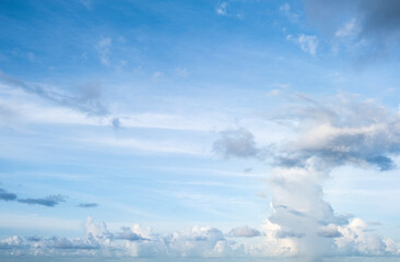 Dramatic sky, perfect for sky replacement, background or any other application